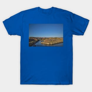 January sunshine at Seaton Sluice T-Shirt